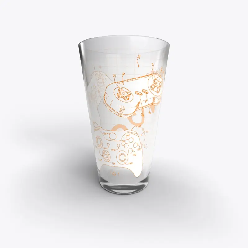 VGO - Patent Pint Glass